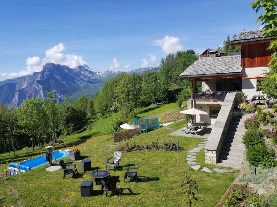 Appartement En Chalet Individuel Sauna Piscine Valmeinier Εξωτερικό φωτογραφία