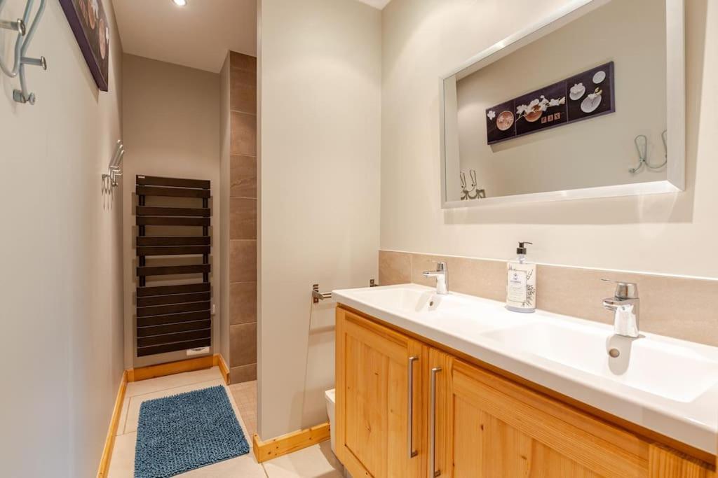 Appartement En Chalet Individuel Sauna Piscine Valmeinier Εξωτερικό φωτογραφία