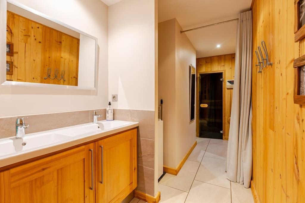 Appartement En Chalet Individuel Sauna Piscine Valmeinier Εξωτερικό φωτογραφία