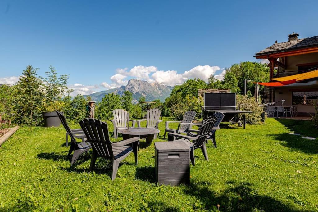 Appartement En Chalet Individuel Sauna Piscine Valmeinier Εξωτερικό φωτογραφία